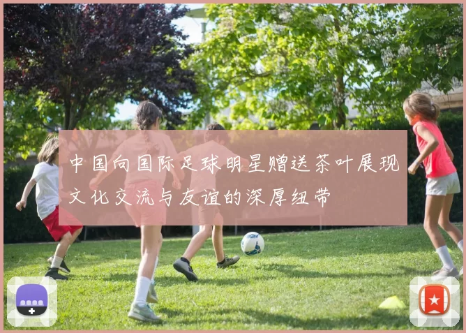 中国向国际足球明星赠送茶叶展现文化交流与友谊的深厚纽带