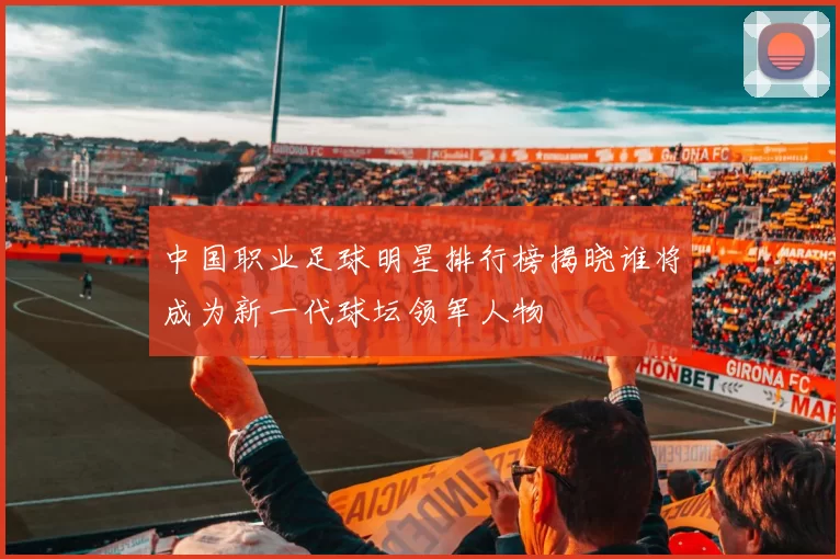 中国职业足球明星排行榜揭晓谁将成为新一代球坛领军人物